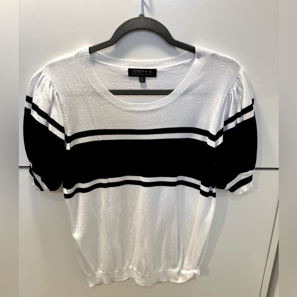 Black&White knitted top